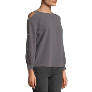 Amanda Uprichard Genesee Long Sleeve Blouse size small